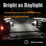Truck Bed LED Lighting Kit - 180 LED - 2400 Lumen