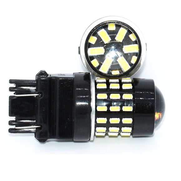 3156 / 3157 LED Bulb - 54 SMD LED with Lens (2 pack)