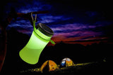Solar Camping Water Bottle LED Light - Rechargeable