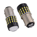 1157 (BAY15D) LED Bulb - 54 SMD LED with Lens (2 pack)