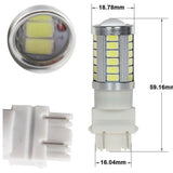3156 / 3157 LED Bulb - 33 SMD LED with Lens (2 pack)