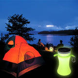 Solar Camping Water Bottle LED Light - Rechargeable