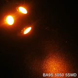 BA9S LED Bulb - 5 SMD LED (2 pack)