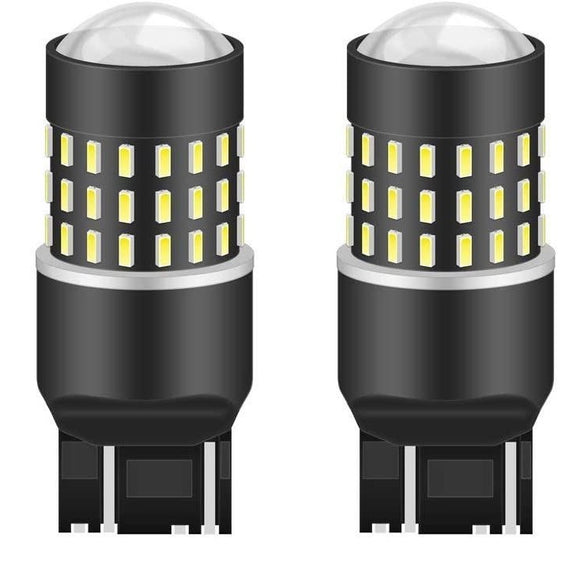 7440 / 7443 LED Bulb - 54 SMD LED with Lens (2 pack)