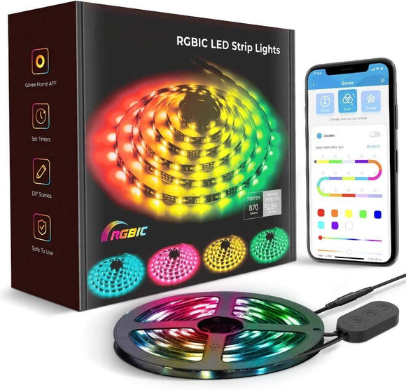 16ft ICRGB Dreamcolor LED Strip Light Kit - Bluetooth Control