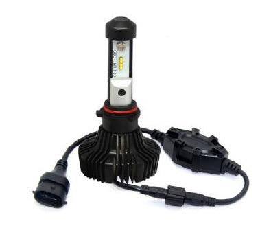 9012 Premium Fanless LED Headlight/Fog Light Conversion Kit with External Drivers - 7000 Lumen/Set