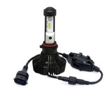 H10 (9140)(9145) Premium Fanless LED Headlight/Fog Light Conversion Kit with External Drivers - 7000 Lumen/Set