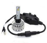 H3 Premium LED Headlight/Fog Light Conversion Kit with External Drivers - 10,000 Lumen/Set